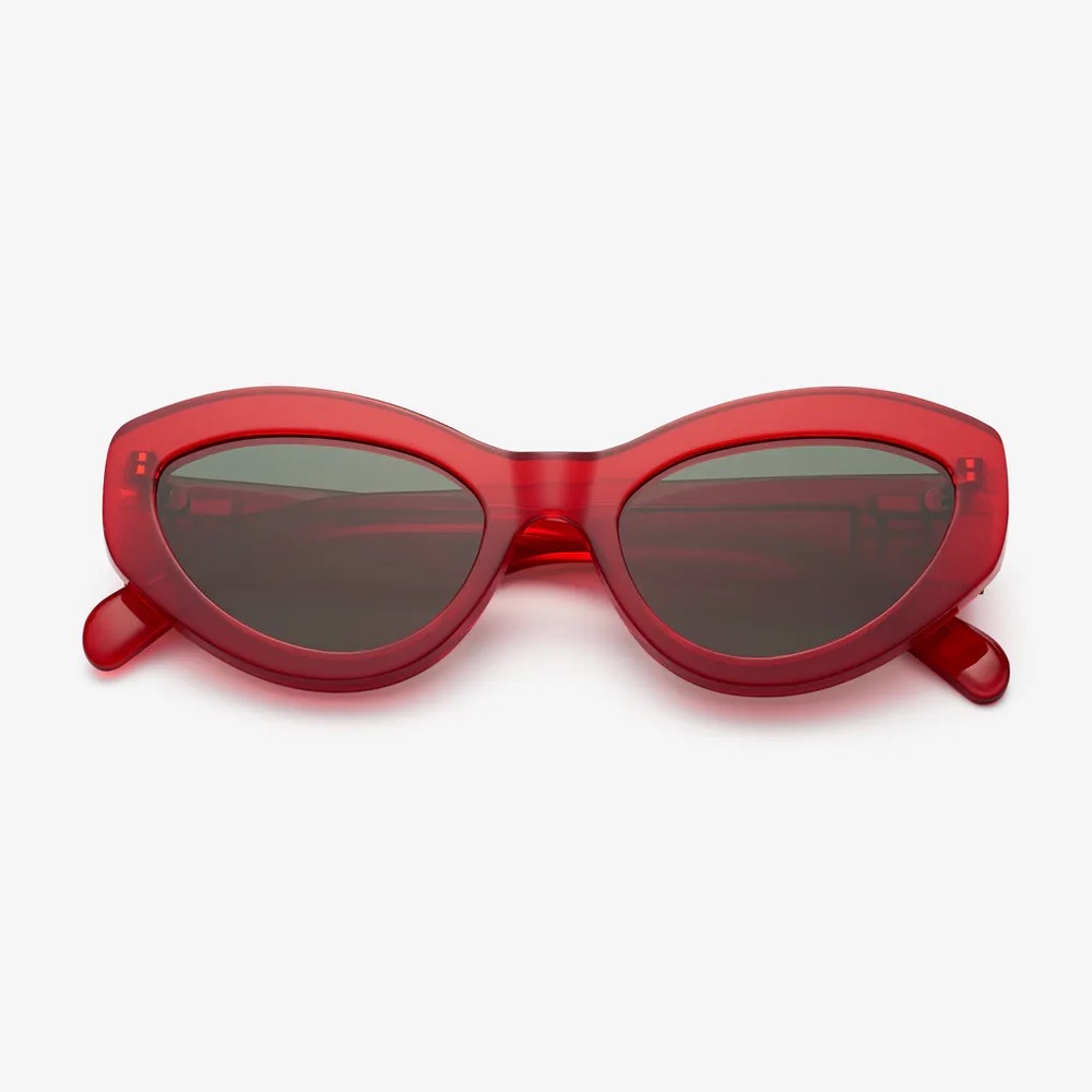 Elsa Hosk Chimi Just Right Red Sunglasses